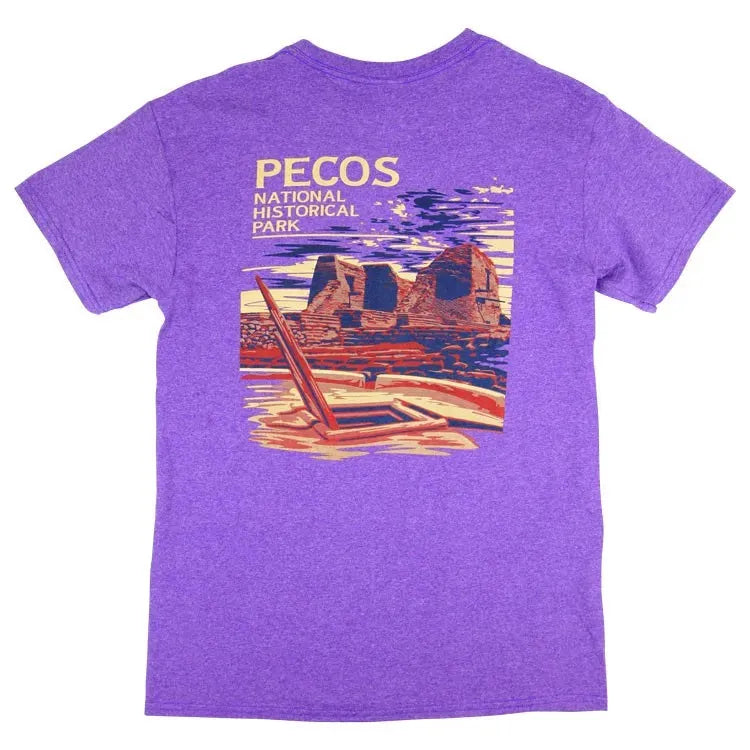 Pecos National Historical Park T-Shirt - Milestone back view