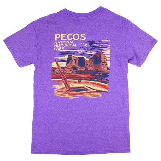 Pecos National Historical Park T-Shirt - Milestone back view