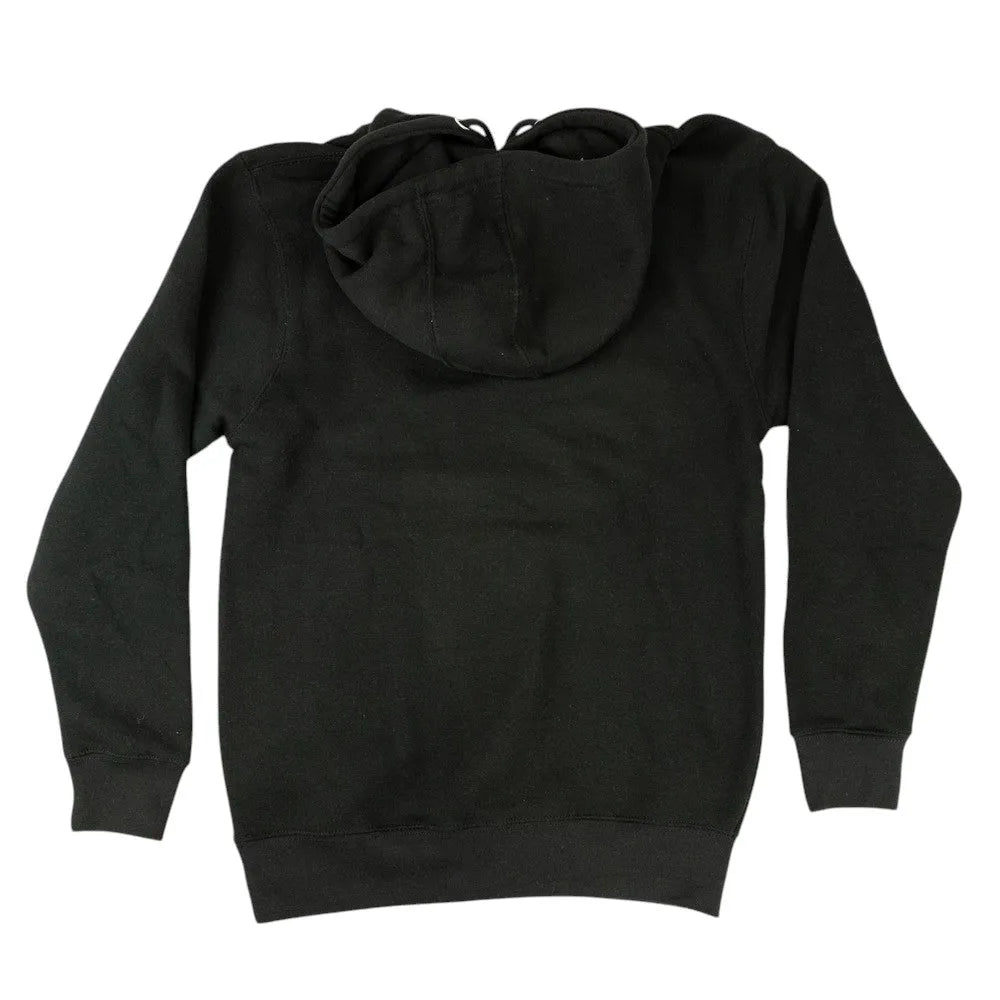 Black hoodie on a white background