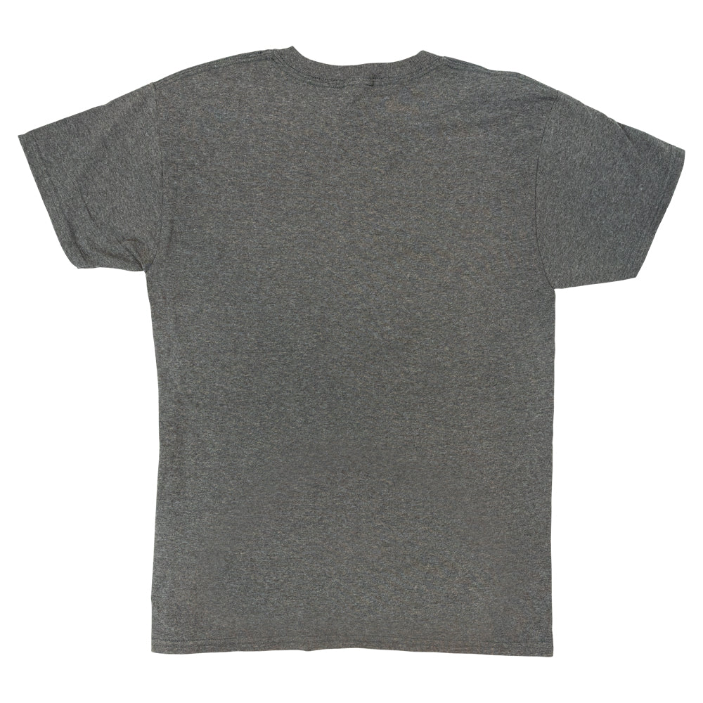 Gray t-shirt on a white background