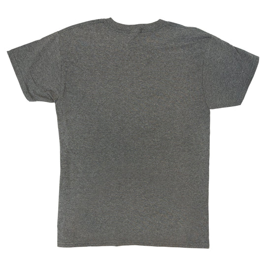 Gray t-shirt on a white background