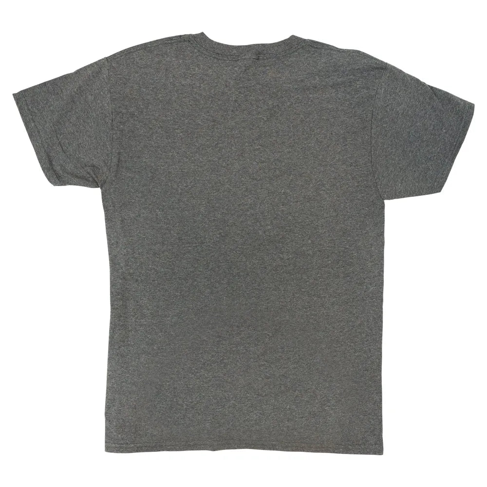Gray t-shirt on a white background