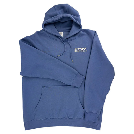 Bandelier National Monument Fleece Hoodie - Milestone front view