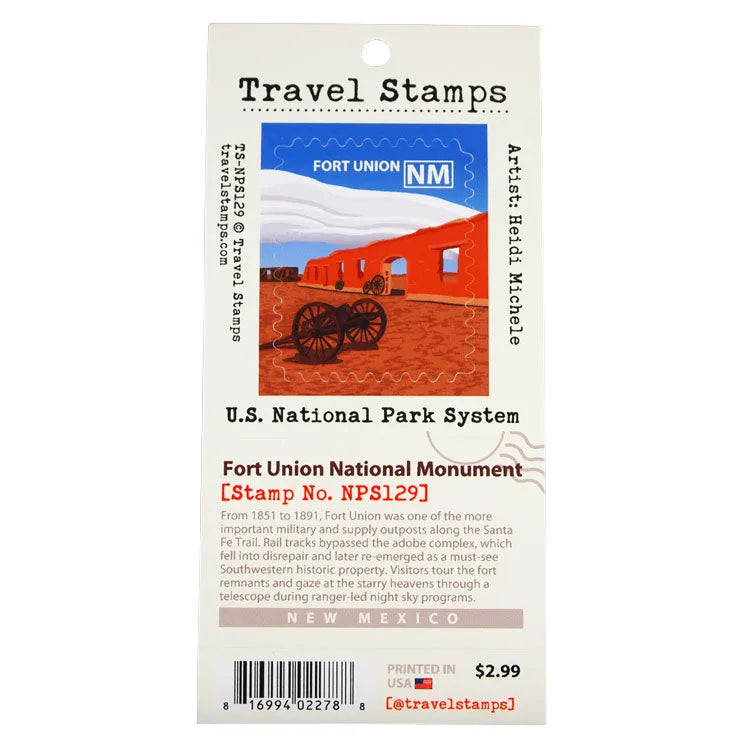Fort Union National Monument Travel Stamp