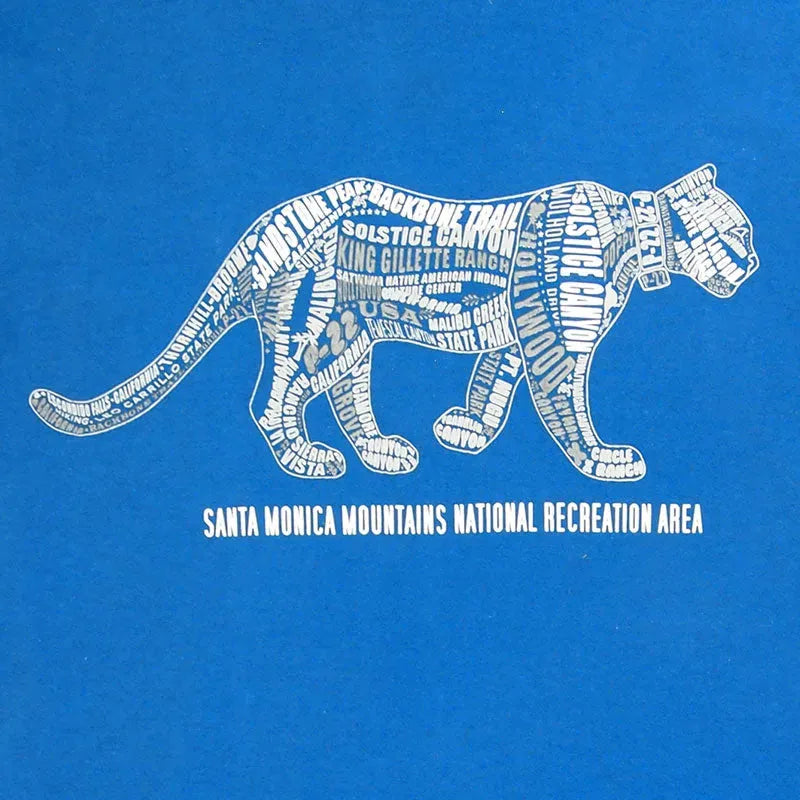 Santa Monica Mountains National Recreation Area T-Shirt - Word Art