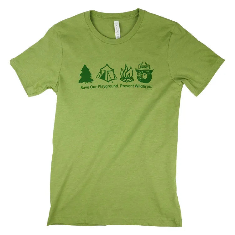 Smokey Bear Symbols T-Shirt