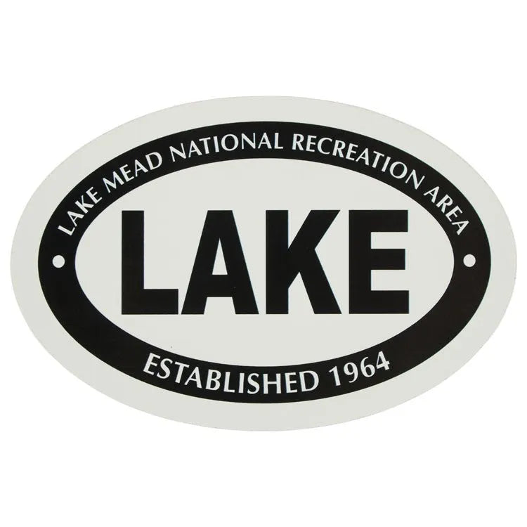 Lake Mead National Rec. Area Sticker - Mini Oval