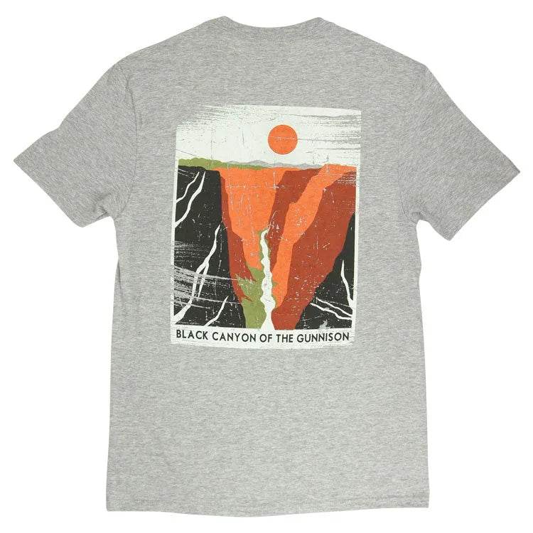 Black Canyon of the Gunnison National Park T-Shirt - Pioneer