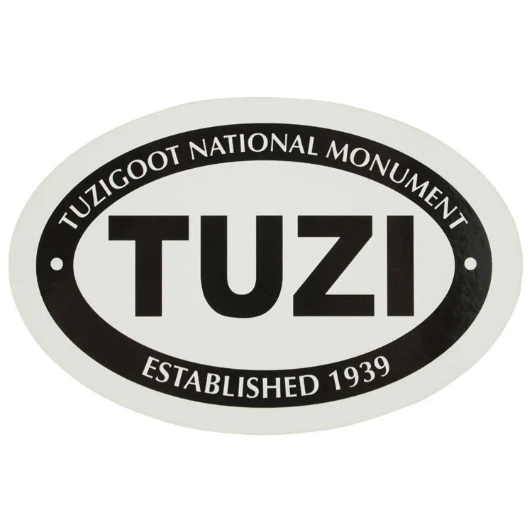 Tuzigoot National Monument Sticker - Mini Oval