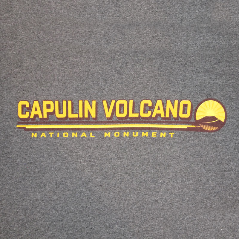 Capulin Volcano National Monument Retro Stripe T-Shirt