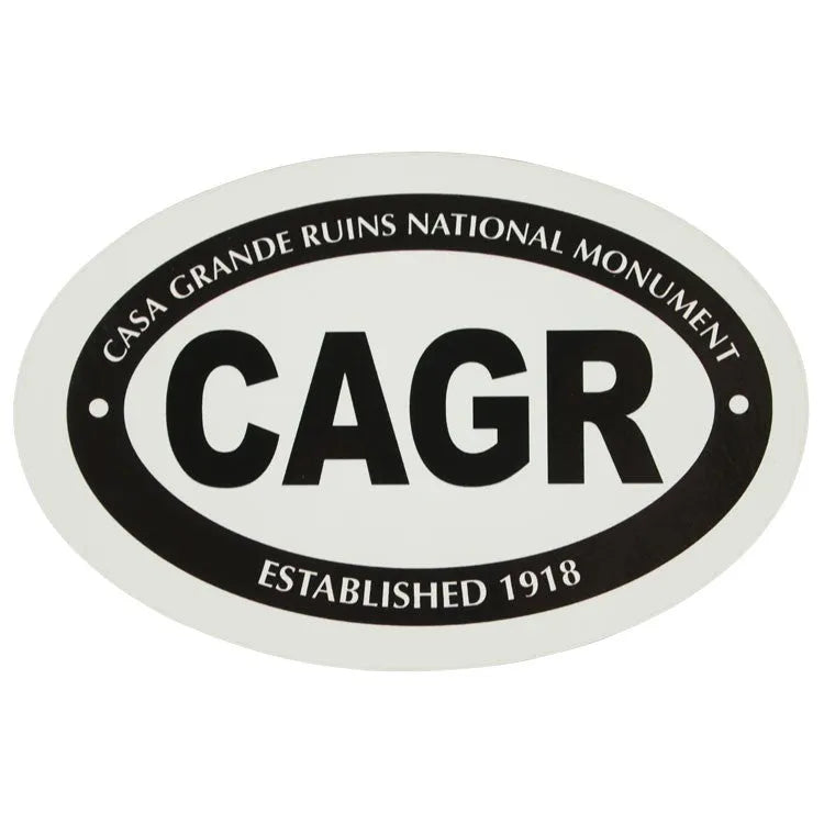 Casa Grande Ruins National Monument Sticker - Mini Oval