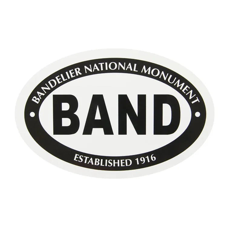 Bandelier National Monument Sticker - Euro Oval