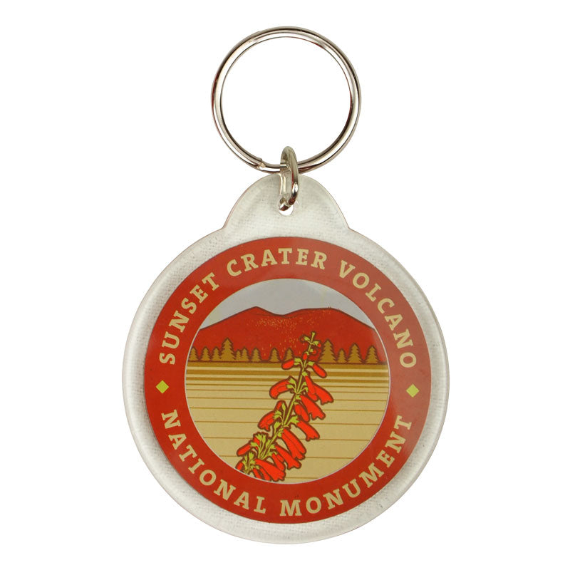 Volcano Keychain Sunset Crater Volcano National Monument Keychain | WNP