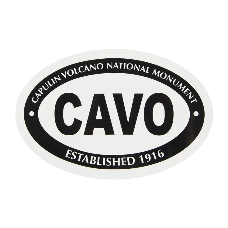 Capulin Volcano National Monument Mini Oval Sticker | WNP