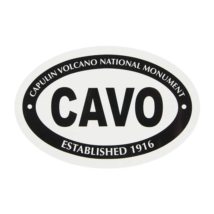 Capulin Volcano National Monument Sticker - Euro Oval