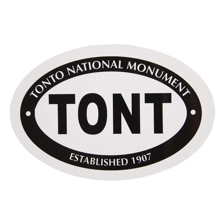 Tonto National Monument Sticker - Euro Oval