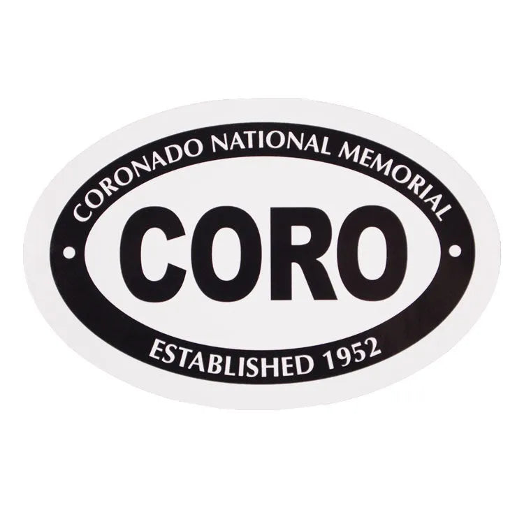 Coronado National Memorial Sticker - Mini Oval