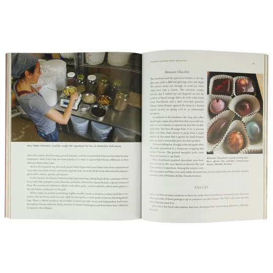 Interior pages of A Desert Feast: Celebrating Tucson's Culinary Heritage by Carolyn Neithammer