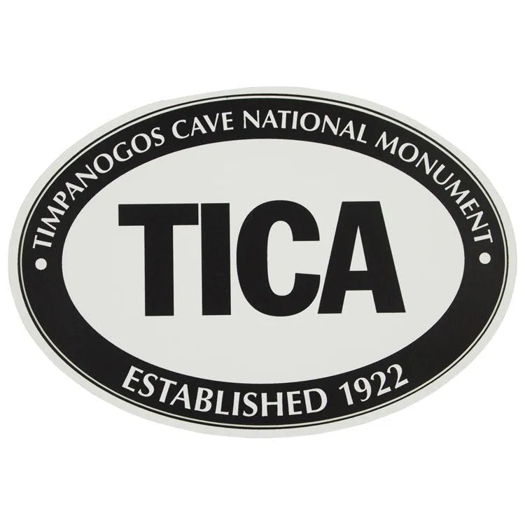 Timpanogos Cave National Monument Sticker - Euro Oval