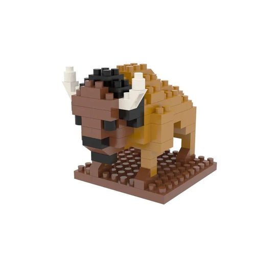Wildlife Mystery Mini Block Set Option 12 - Bison