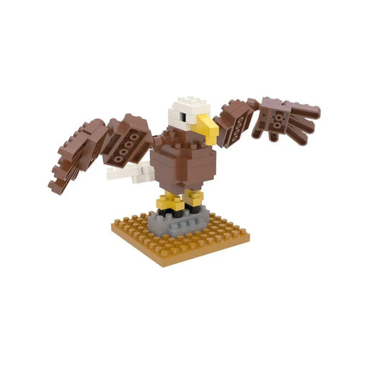 Wildlife Mystery Mini Block Set Option 9 - Bald Eagle