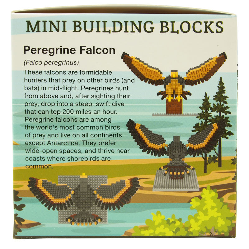 Peregrine Falcon Mini Block Set