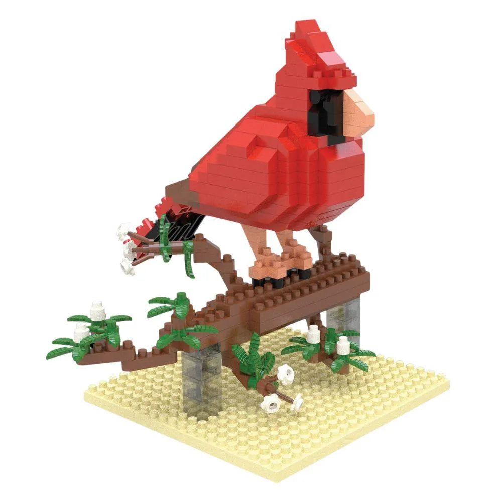 Northern Cardinal Mini Block Set