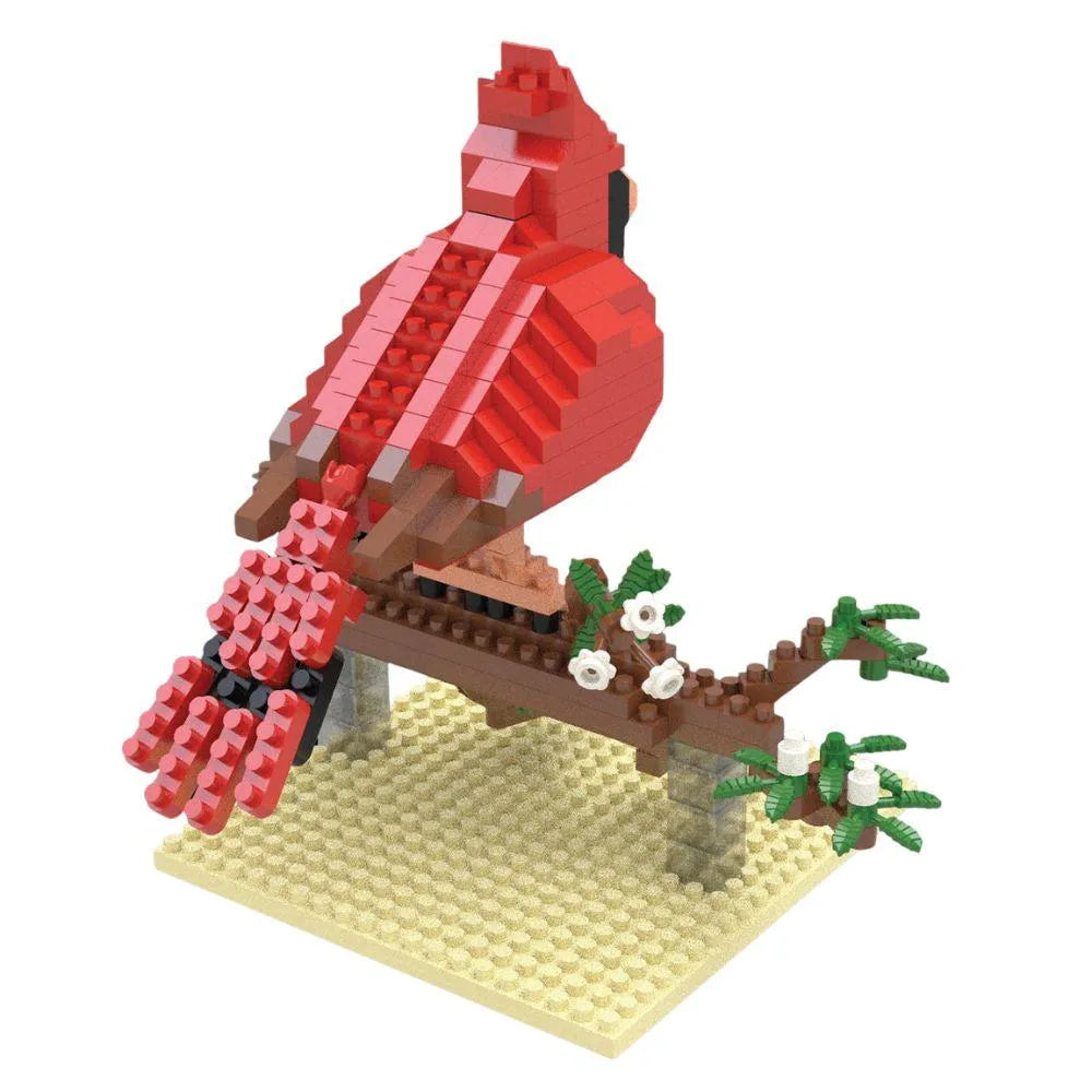 Northern Cardinal Mini Block Set