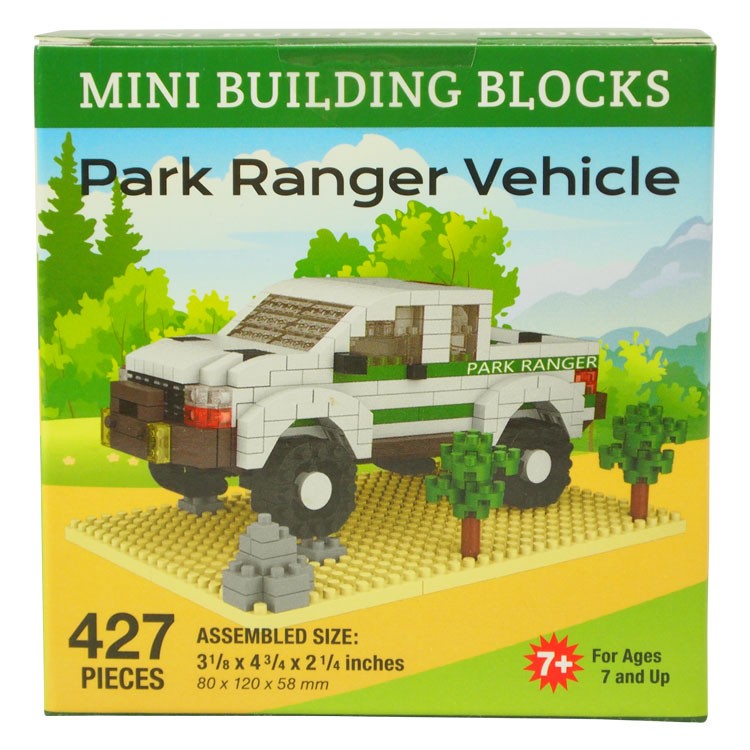 Park Ranger Truck Mini Block Set - WNP | Shop Our Parks!