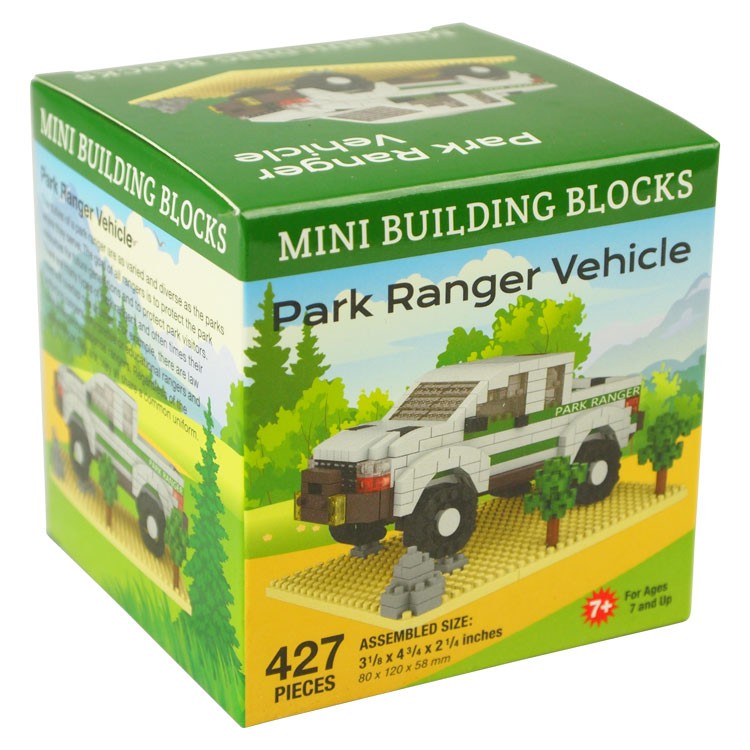 Park Ranger Truck Mini Block Set - WNP | Shop Our Parks!