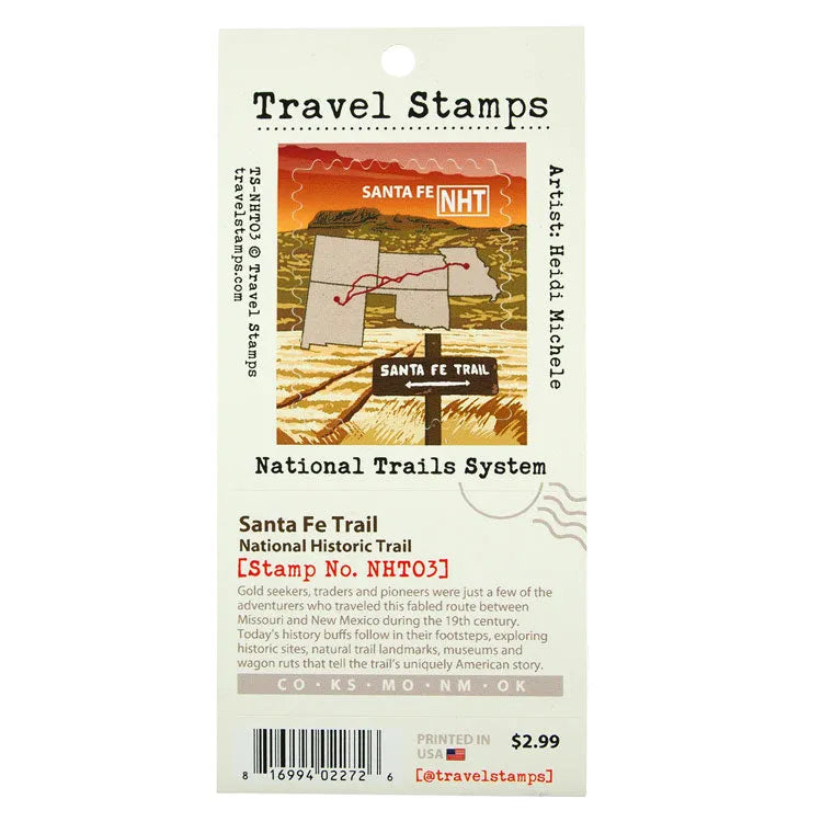 Santa Fe National Hist. Trail Travel Stamp
