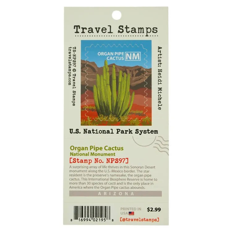 Organ Pipe Cactus National Monument Travel Stamp