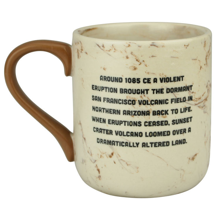 Sunset Crater Volcano National Monument Marbled Mug