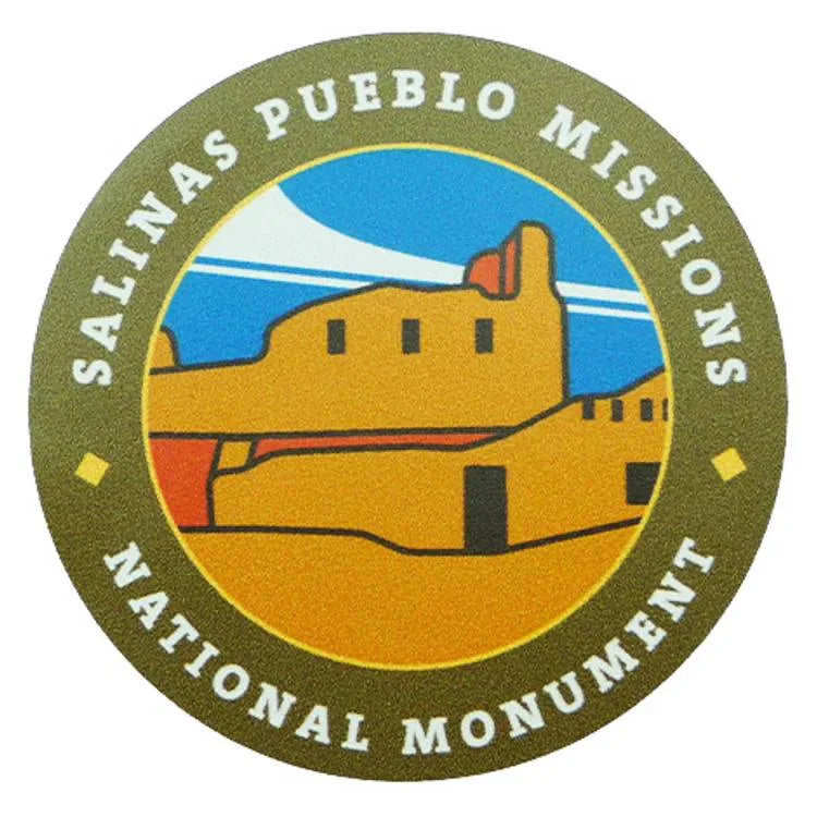 Salinas Pueblo Missions National Monument Sticker - Round Logo