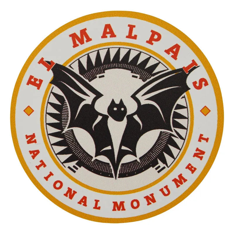 El Malpais National Monument Sticker - Round Logo