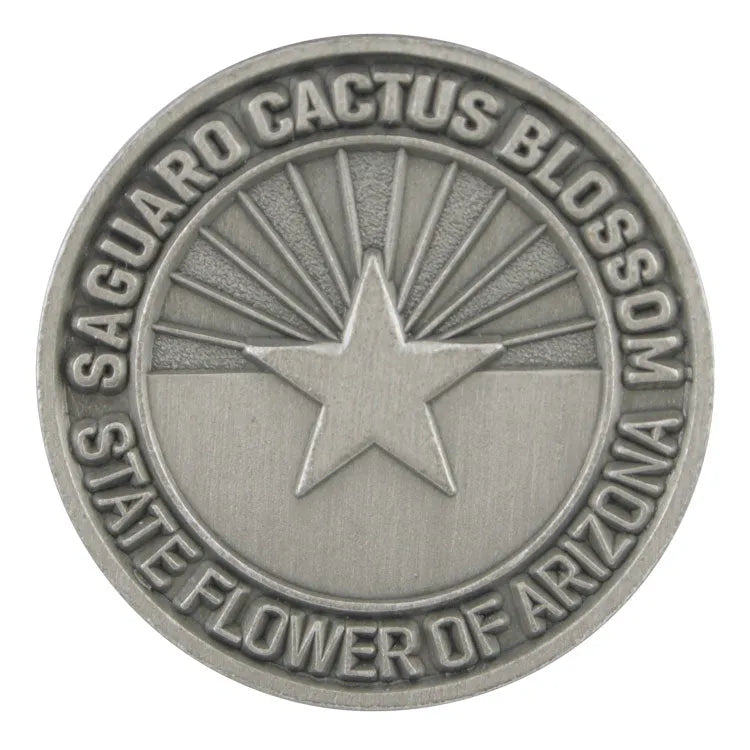 Arizona State Flower Collectible Token Front