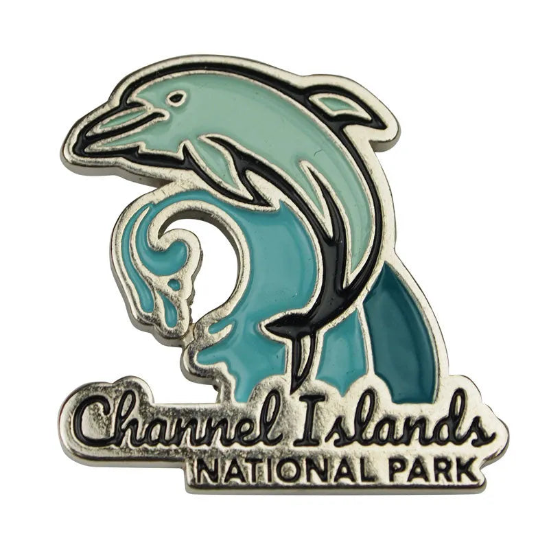Channel Islands National Park Pin - Dolphin