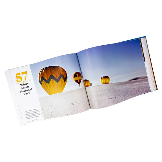 Lonely Planet National Parks of America interior page about White Sands National Park