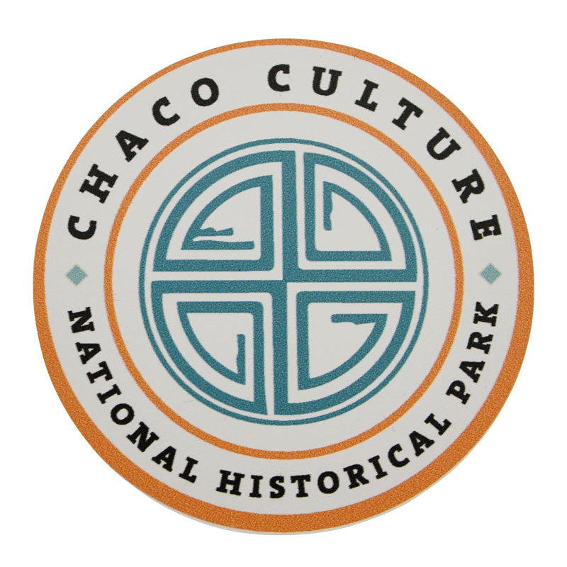 Hist Sticker Chaco Culture National Hist. Park Round Logo Sticker | WNPA - Western ...
