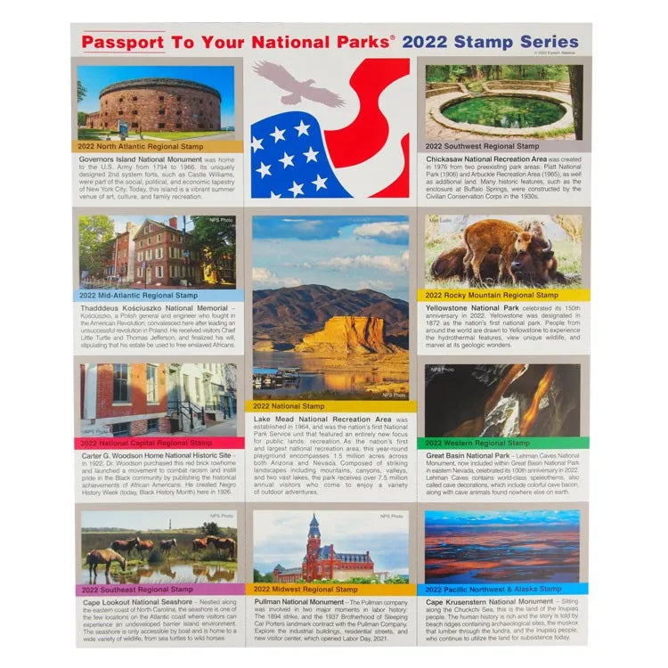 202 Passport To Your National Parks® Stamp Set