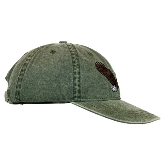 American Bald Eagle Cap Side Profile