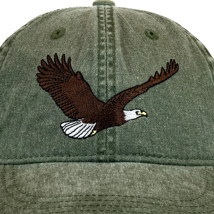 American Bald Eagle Cap Close Up