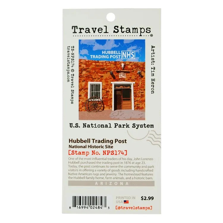 Hubbell Trading Post National Hist. Site Travel Stamp