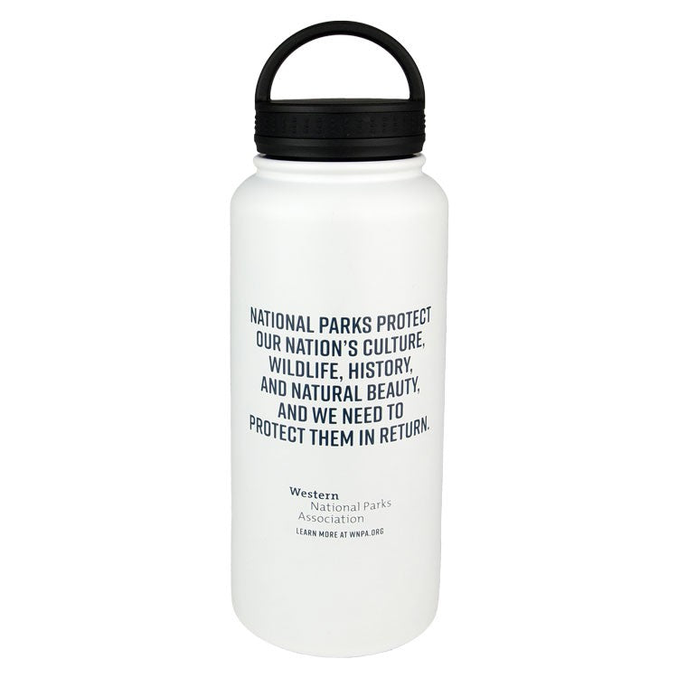 Love + Protect Your Parks© 32 Oz Insulated Water Bottle