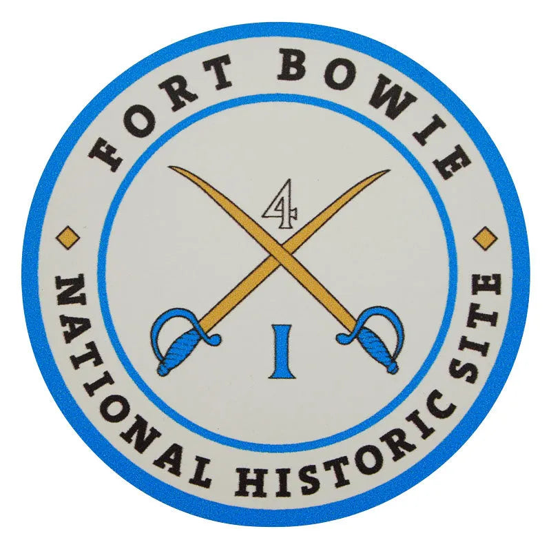 Fort Bowie National Hist. Site Sticker - Round Logo