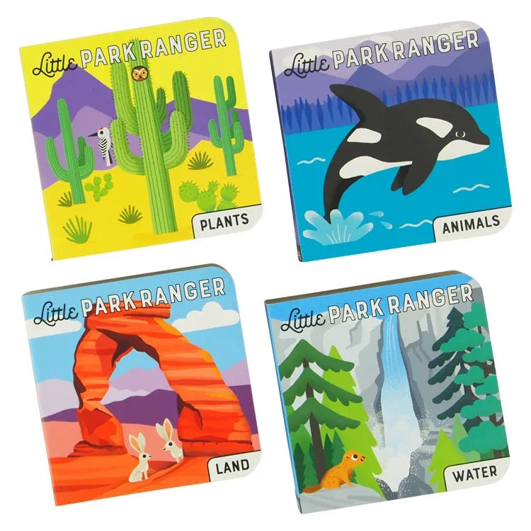Individual book covers from Little Park Ranger Board Book Set