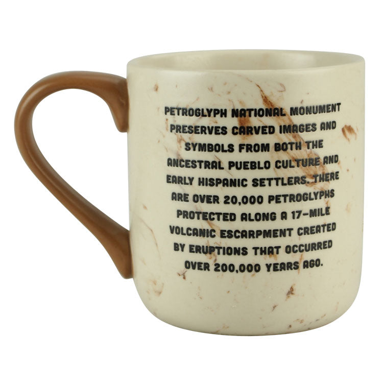 Petroglyph National Monument Marbled Mug