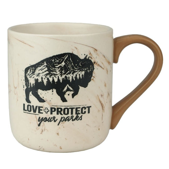 Love + Protect Your Parks® Marbled Mug