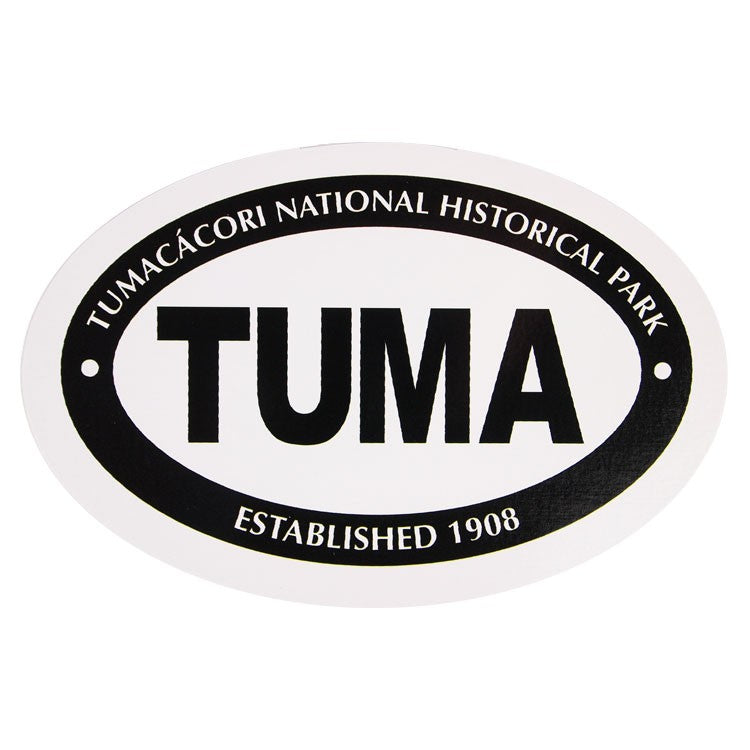 Tumacacori National Hist. Park Sticker - Euro Oval