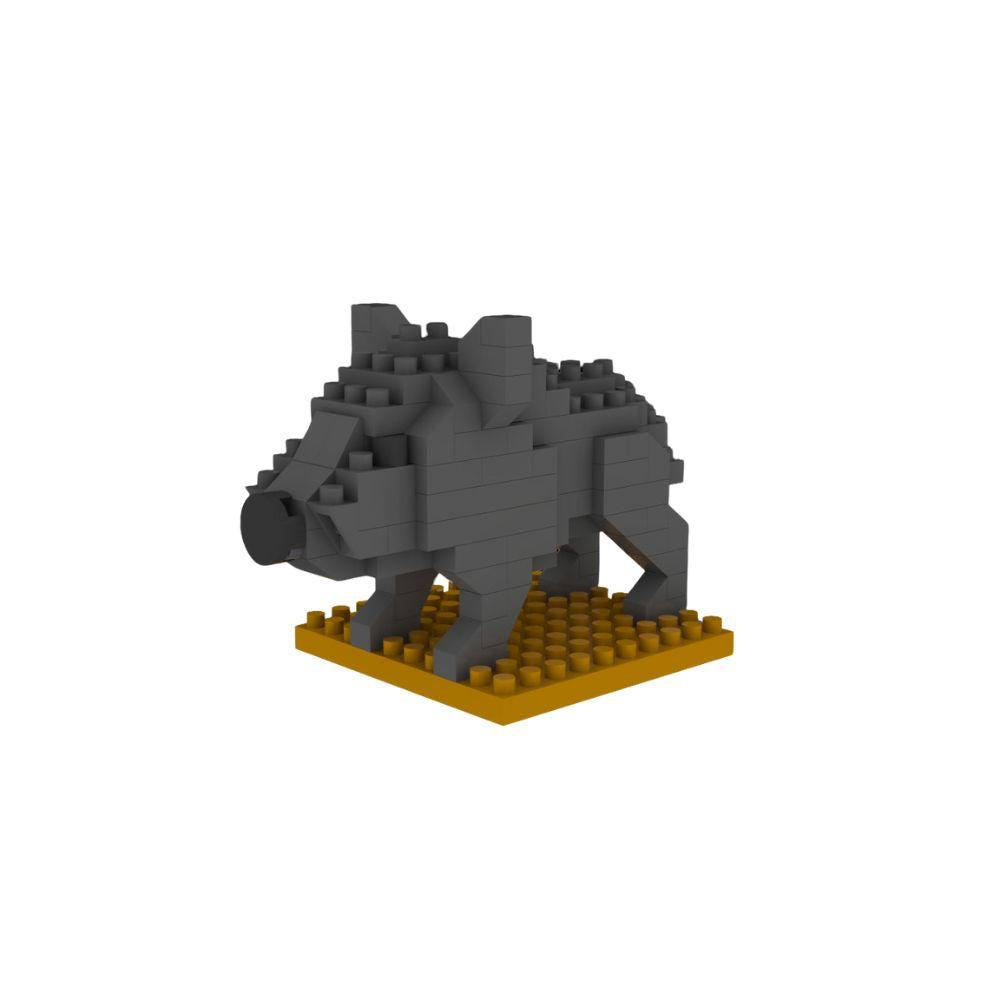 Desert wildlife mini block mystery set option 11 - Javalina